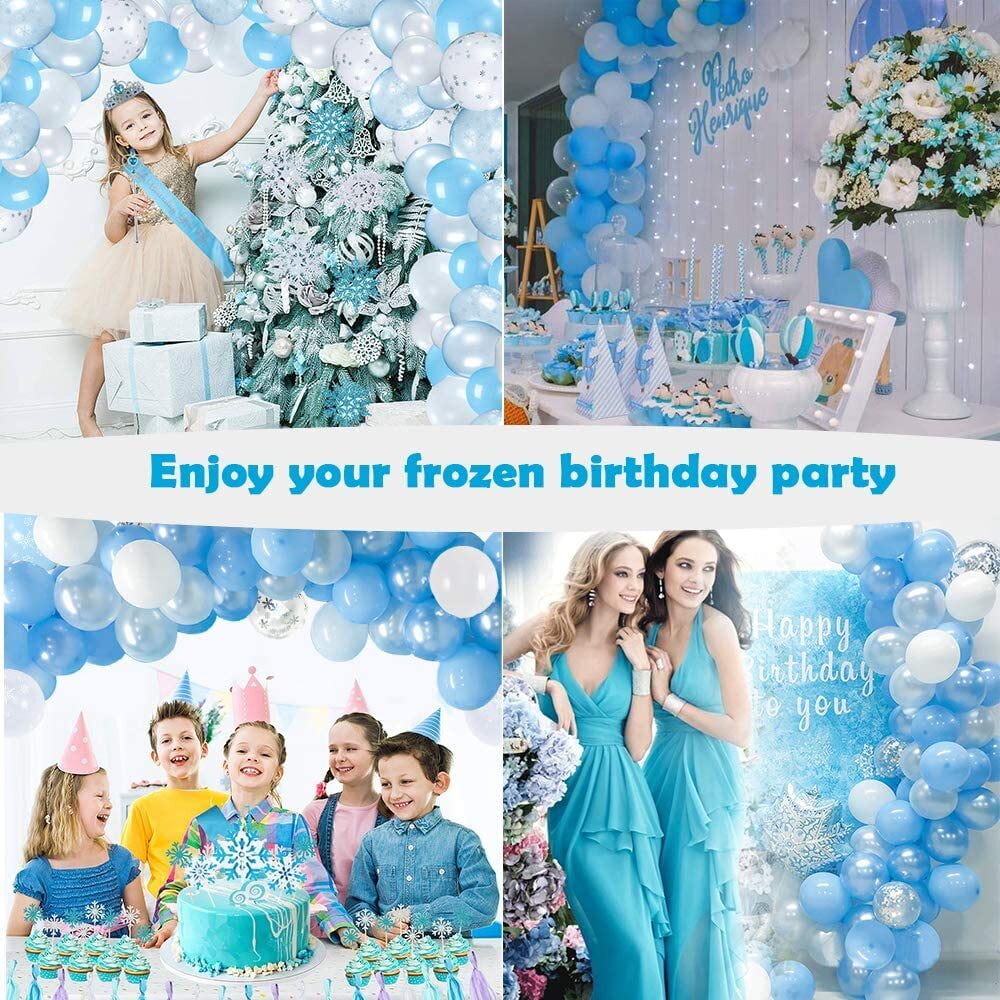 Frozen Themed Waffle Birthday Party with FREE PRINTABLES  Frozen theme  party, Frozen themed birthday party, Frozen birthday party