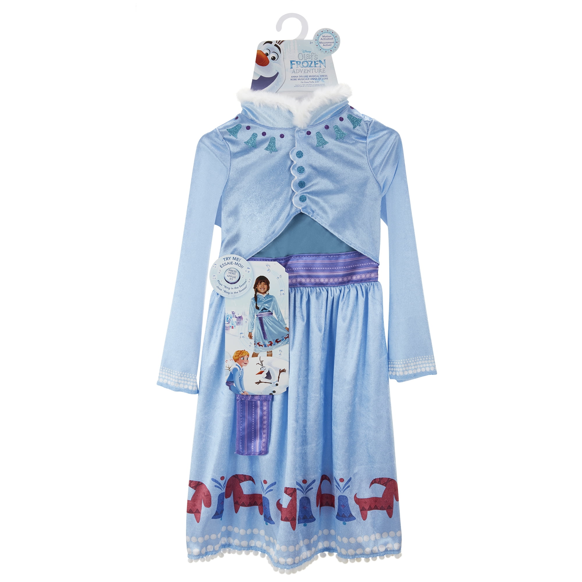 elsa deluxe musical dress