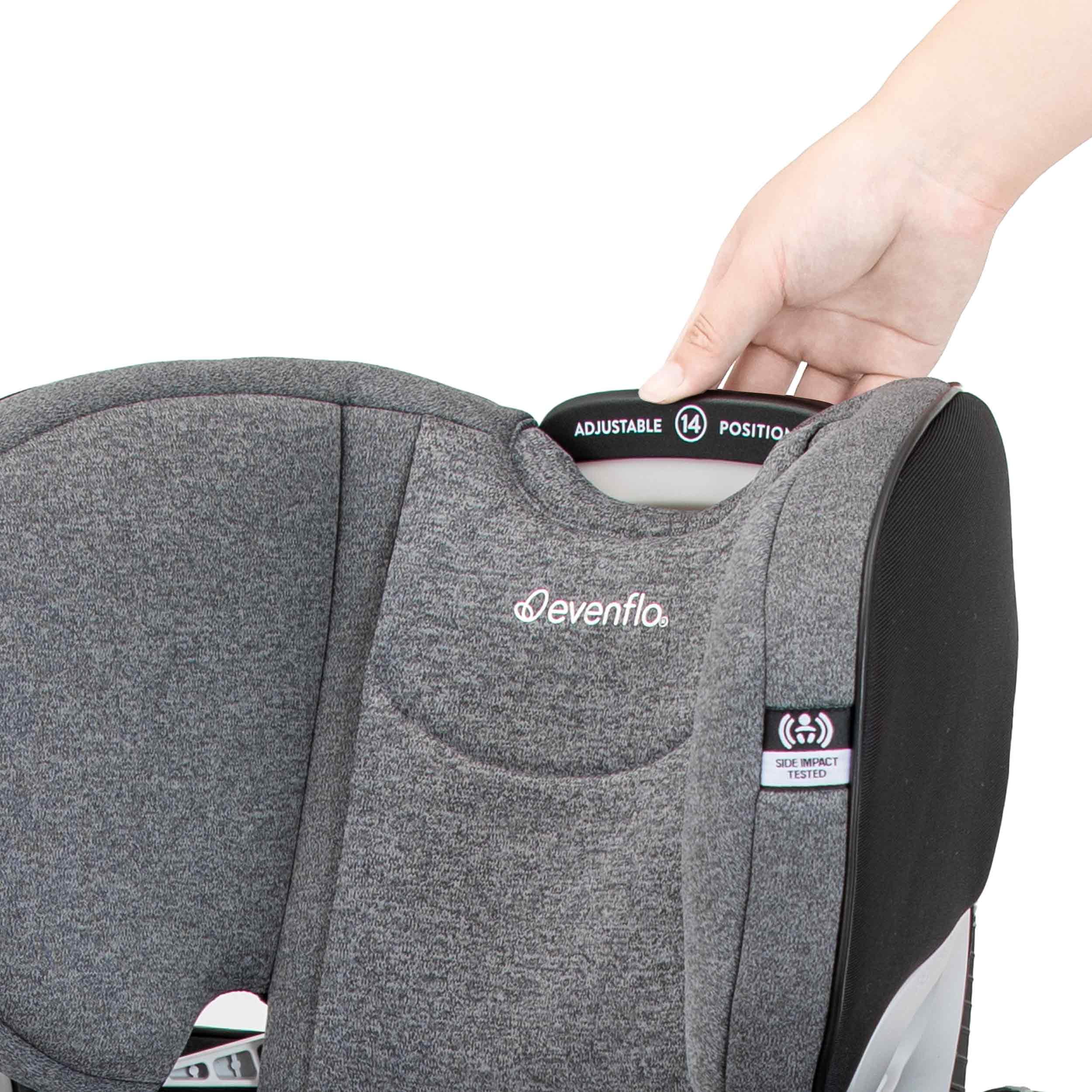 Gold Revolve360 Extend All-in-One Rotational Car Seat with SensorSafe (Moonstone Gray)