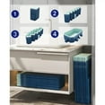 thumbnail image 3 of OlurrisaDurable PVC Inflatable Pool – 1.8m Blue Garden Swimming Pool with Foldable Storage, Easy Setup & Compact Design for Small Yards (72x54x17in)​​, 3 of 11