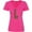 Hot Pink, variant on Inktastic Leopard Print Letter L Women's V-Neck T-Shirt