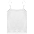 thumbnail image 5 of Haitryli Kids Girls Camisole Vest Spaghetti Straps Dance Tank Tops Workout Training Vest Undershirts White 8-10, 5 of 7