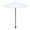 White-WH Home Decor, variant on JJV Outdoor Plants Protection Umbrella for Garden Balcony Nursery Flower Bed Greenhouse Sunshade with Fiberglass Pole and Ground Spike Easy Installation