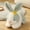 Green, variant on CWCWFHZH Easter Stuffed Cute Bunny Doll Flower Cute Bunny Doll Plush Toy Gift for Mother and Child Plush Toys