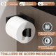 thumbnail image 4 of Porta Rollos Papel de Baño, Juego de Accesorios de Baño Autoadhesivos de Acero Inoxidable, Fácil Instalación, No Requiere Taladrar, Negro, 4 of 4