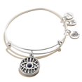 thumbnail image 1 of Alex and Ani Evil Eye II Bracelet Rafaelian Silver One Size, 1 of 2