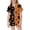 p-214Orange754, variant on CAIVO Girls Halloween Pajama Sets Sleepwear 2 Piece Short Sleeve Lapel Button Down Shirts Tops With Shorts For Kids Pjs