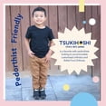 thumbnail image 4 of Zapatos TSUKIHOSHI Velocity Kids con cierre de correa azul marino/cielo - 12.5, 4 of 6