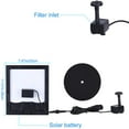 thumbnail image 3 of 6.0w Solar Fountain Water Pump 500lph Pool Water Pump With 6 Nozzles_Perfect Gift, 3 of 4