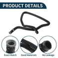 thumbnail image 4 of Manguera del radiador Unique Bargains, manguera de calefacción, manguera de salida del radiador No. 3M5H8N021ACG para Ford Focus 2012, tubo de salida de aire caliente de goma negro 1 Pc, 4 of 6