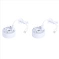 thumbnail image 1 of 2X USB Port 4 Color LED Lights Mini Mister Fog Machine, Indoor Fountain Garden Pond Water Fogger Atomizer White,2 x Mist Maker,White, 1 of 2