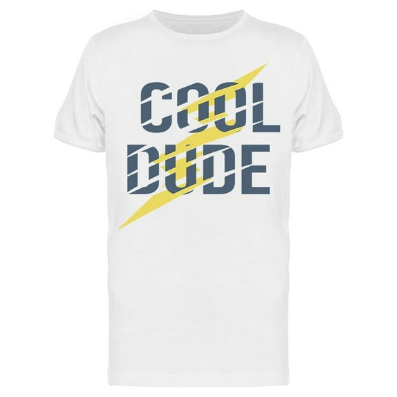Cool Dude Lightning Art Men's T-shirt