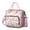 Pink-45, variant on Summer Tropical Insulated Lunch Tote - Leakproof & Waterproof Bag for Beach, Work or School, Stylish Multi-Pocket