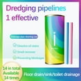thumbnail image 6 of Gnmfd Pipe Decontamination Stick Toilet and Kitchen Sewer Cleaner, Dissolve Clogs and Remove Odor, Mild Safe for Hands for Floor Sink Toilet Use, Physical Foaming for Deep Pipeline Cleaning, 6 of 9