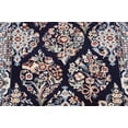 thumbnail image 5 of Rugs.com Rabia Collection Rug – 3' x 13' Runner Navy Blue Low Rug Perfect For Hallways, Entryways, 5 of 8