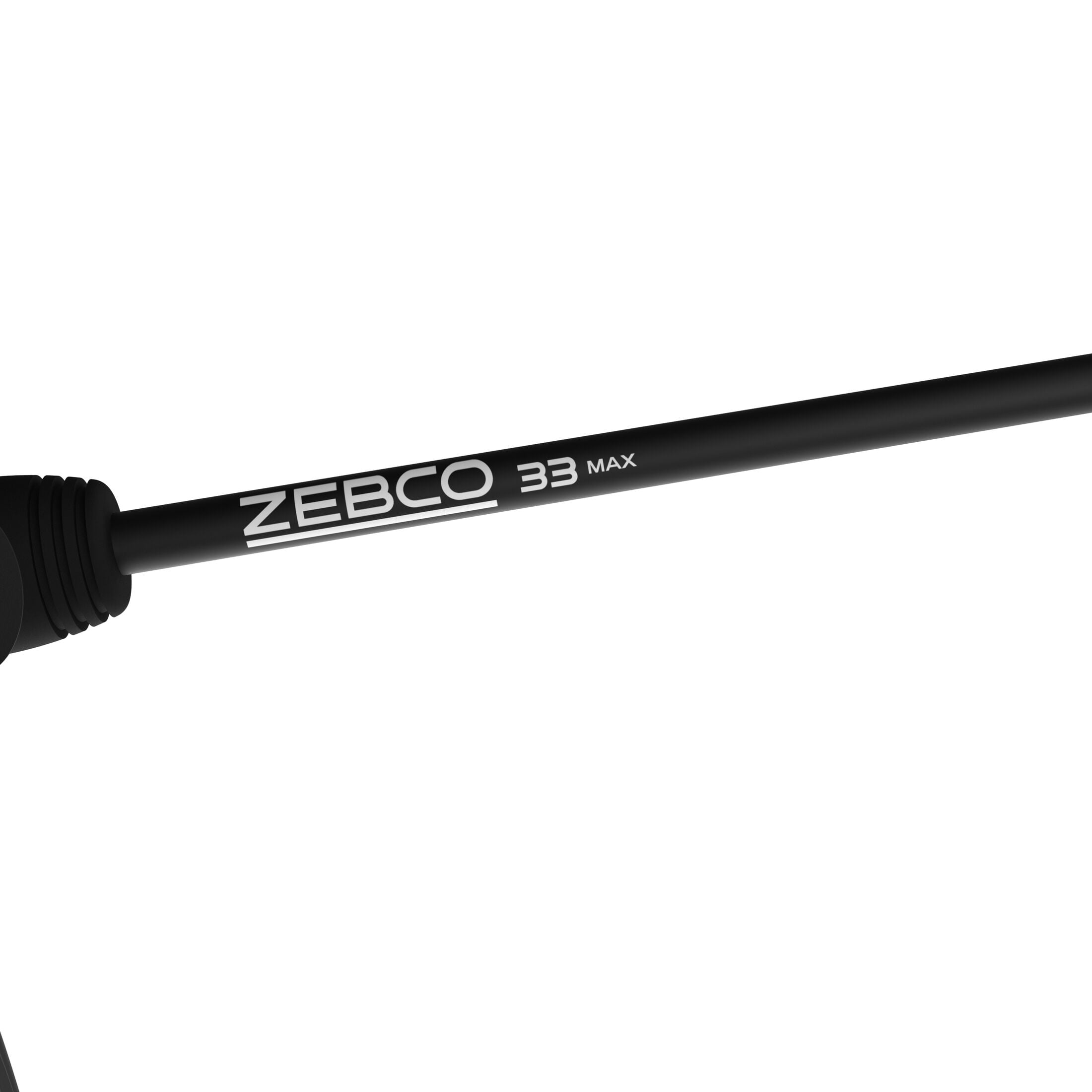 Zebco 33 MAX Spincast Reel and Fishing Rod Combo, Pre-Spooled 20-Pound Line, Black