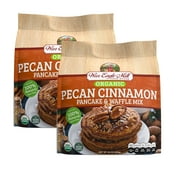 War Eagle Mill Pecan Cinnamon Pancake & Waffle Mix, USDA Organic, Non-GMO, 22 oz. Bag (Pack of 2)
