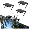thumbnail image 2 of 2pcs TV Monitor Rack Screen Top Storage Shelf Holder Home Storage Computer Multi-functional Organizer Bracket, 2 of 7