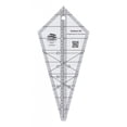 thumbnail image 4 of Creative Grids Quilt Ruler Starburst 30 Degree Triangle 9-1/2in, 4 of 5