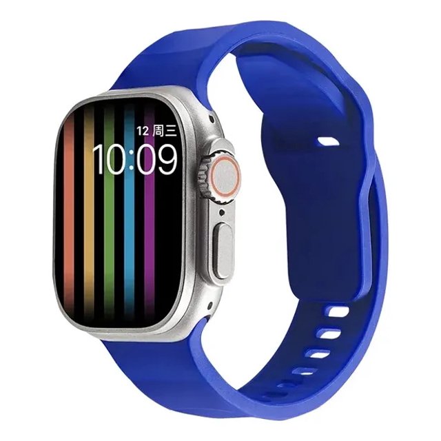 Correa Silicón Suave Sport Para Apple Watch Series Ultra, Se, 1, 2, 3, 4, 5, 6, 7, 8, 9, 10