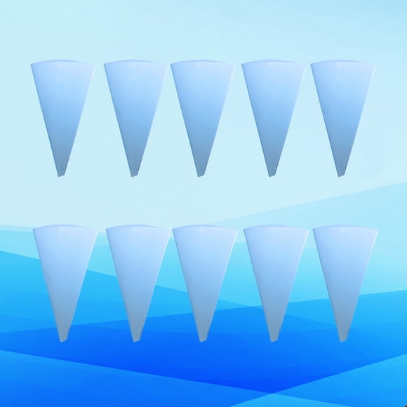OULII 10pcs Cake Frosting Bag EVA Squeezing for Pastry Bags