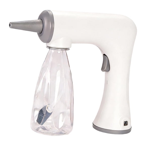 Dispositivo eléctrico de burbujas, máquina de espuma con botella para permanente de cabello, regalo, accesorio profesional multifuncional para salón, Blanco