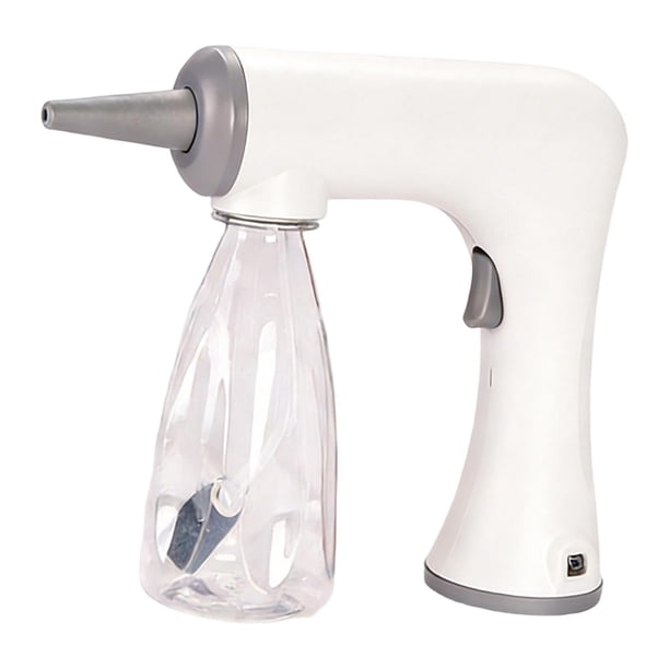 Máquina de espuma para permanente de cabello ABS recargable de plástico para hacer burbujas profesional Blanco