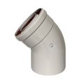 thumbnail image 4 of Chimenea Codo Tubo Chimenea Piezas Desmontable Gas Calentador de agua Tubo de escape para Zulema Estufa Chimenea, 4 of 8