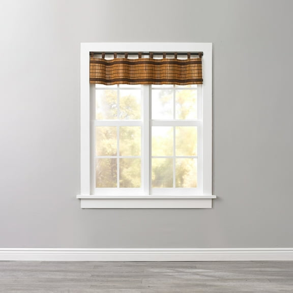BrylaneHome Tab-Top Valance