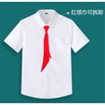 thumbnail image 3 of Camisas blancas para niñas, blusa de cuello Peter Pan de manga larga, ropa escolar para niñas adolescentes de 8, 10, 12 y 14 años, 3 of 5