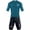 Green, variant on Zol Cycling Jersey and Bib Kit (XSmall, Orange)
