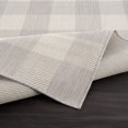thumbnail image 5 of Outdoor Rug - Modern Area Rugs For Indoor And Patios  Kitchen Hallway Mats Easy Cleaning Non Shedding Washable Outside Carpet (5x7 Grey/white), 5 of 9