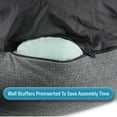 thumbnail image 2 of Arlee Step In Oval Round Cuddler Pet Dog Bed - Memory Foam - Chew Resistant - Large/Extra Large (choose your color), 2 of 9