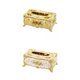 thumbnail image 1 of Caja de papel de seda,Caja porta pañuelos cubre cubo cuadrado rectangular,Caja servilletero para dispensador de caja de toallitas de mesa,Estuche de papel higiénico Caja de pañuelos faciales, 1 of 7