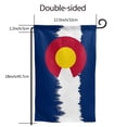 thumbnail image 3 of Colorado Snow Mountain Garden Flag Double Sided Small Flag Yard Home Decorative Flags Banner 12.5 x 18 Inch Square, 3 of 7