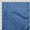thumbnail image 3 of oneOone Cotton Silk Blue Fabric Snowflake,Star & Tree Sewing Craft Projects Fabric Prints By Yard 42 Inch Wide, 3 of 4