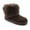 BROWN, variant on GJPBGK Women Winter Warm Snow Boots Faux Fur Lined Suede Pull-On Platform Ankle Boots Cozy Outdoor Casual Footwear