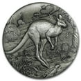 thumbnail image 1 of 2016 Australia 2 oz Silver High Relief Kangaroo Proof (Antiqued), 1 of 5