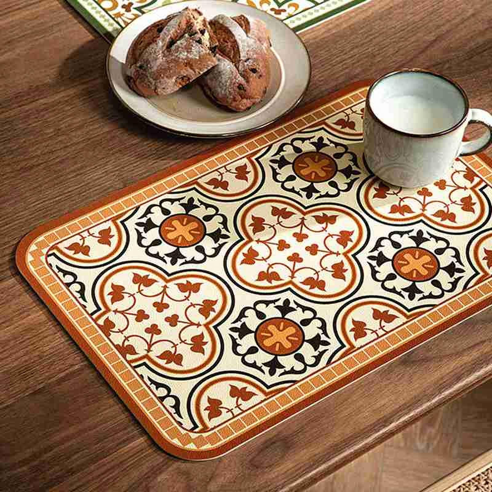 Non-Slip Placemats Portable Lightweight Morandi Food Mat Washable Leather  Dining Table Meal Mat Non-Slip Coffee Mats - AliExpress