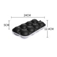 thumbnail image 2 of Máquina para hacer bolas de hielo, forma de bola de hielo reutilizable, bandeja redonda de silicona para esferas de hielo de fácil liberación con tapas y embudo para whisky, cócteles, bourbon, 2 of 5