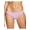 Dusty Lilac, variant on BLACK Juniors Solid Hipster Bikini Swim Bottom, Black, XL