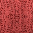 thumbnail image 1 of Ahgly Company Indoor Square Abstract Red Modern Area Rugs, 6' Square, 1 of 4