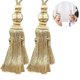 thumbnail image 2 of Alzapaños de cortina, alzapaños de cortina elegantes, borlas de bolas colgantes para cortinas de ventana, 2 of 5