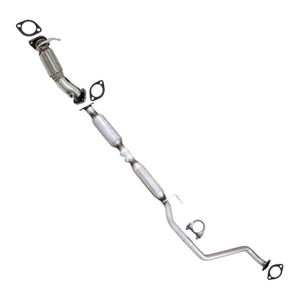 Northeastern Exhaust Front Pipe Catalytic Converter & Resonator Fits 2011-2013 Hyundai Elantra 1.8L - Direct Fit EPA-Approved | Stainless Steel Complete System