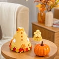 thumbnail image 5 of Aurorax Thanksgiving Desk Goose Outfit 7 inch,Small Desk Goose Clothes Set for Mini Magnetic Goose Statue,Fall Hand-Knitted Maple Leaf Printed 7in Desk Goose Outfits for Office Home Decor, 5 of 7