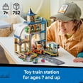 thumbnail image 4 of LEGO City Central Train Station Building Toy - Multi-Level Pretend Play Set for Boys & Girls, Ages 7+ - Building Blocks for Kids Who Love Train Sets - Gift Idea for Holidays & Birthdays - 60469, 4 of 8