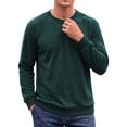 thumbnail image 3 of GENTS BLISS Crew Neck Men Sweatshirts Fleece Long Sleeve Shirts for Men Casual Pullover Sweatshirts for Men, 3 of 9