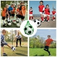 thumbnail image 4 of Football Kick Trainer, Solo Soccer Kick Trainer Adjustable Soccer Ball Kick Net Elastic Reinforced Durable Nylon Football Trainer Juggling Net for Kicking Practice, 4 of 7