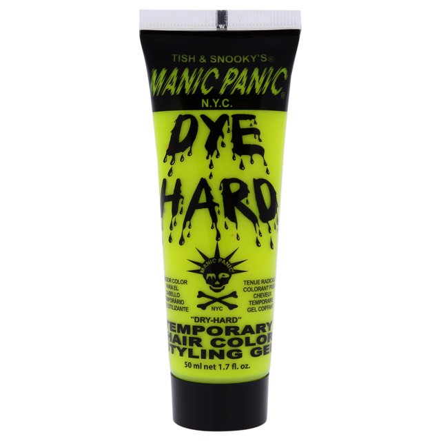 Manic Panic Color de pelo Colorante temporal en gel Dye Hard - Electric Banana 1.7 oz Manic Panic Manic Panic Color de pelo 1.7 oz