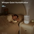 thumbnail image 5 of LEVOIT Bedroom Top Fill Humidifier, 2.5L Water Tank for Large Rooms, Easy to Fill and Clean, 28 dB Silent Cool Mist Air Humidifier for Home Baby Nursery and Plants, 5 of 7